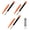 orange.., variant on 3 Pieces Stainless Steel Tip Carpentry Pencils Woodworking Marking Tool For Precise Marking On Wood Metal