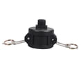 thumbnail image 1 of Adaptador de contenedor IBC Adaptador de manguera de tanque de agua eficiente para manguera de agua Barril de tonelada 2 a 075 pulgadas exterior, 1 of 9