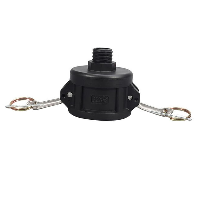 Adaptador de contenedor IBC Adaptador de manguera de tanque de agua eficiente para manguera de agua Barril de tonelada 2 a 075 pulgadas exterior