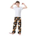 thumbnail image 3 of Pumpkin and Kitten Pattern Pajama Pants Soft Lightweight Lounge Pants Bottoms Sleep Pants Warm Comfy, 3 of 9