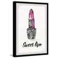 thumbnail image 2 of Marmont Hill Sweet Lips Framed Wall Art, 2 of 6