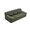 Green, variant on Guyou Cloud Boneless Floor Sofa Couch with 3 Pillows, Compressed 3-Seater Sofa Bed with Deep Seat High-Density Sponge Couch 1 PCS Chenille No Assembly for Living Room Bedroom Apartments, Black