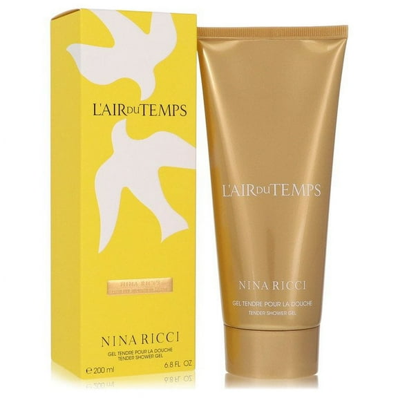 L'AIR DU TEMPS by Nina Ricci Shower Gel 6.6 oz for Women - Brand New