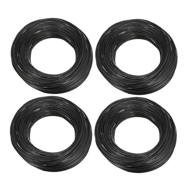 4x Carcasa de Engranaje Exterior 5 M, Negro, 4 Mm / 5 Diámetro para Cables de shamjiam Carcasa de cable de bicicleta