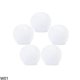 thumbnail image 3 of 5 bolas navideñas de felpa de 5/7 cm, adornos de boda de fibra de polipropileno, adornos colgantes para árbol de Navidad, suministros de Año Nuevo 2025, 3 of 5