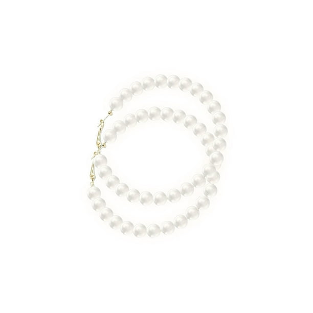 Qarigey Círculo Exagerado Artificial Encantador Cómodo de usar Ligero Encantador Exquisito Moda Atractivos Colgantes para las orejas Ropa, zapatos y accesorios Miscelánea tipo 10 Qarigey AP009350-10