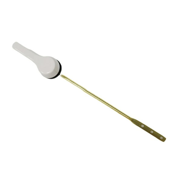Mosiee Accessoires de Réservoir de Toilette Valve de Vidange Poignée de Chasse de Remplacement Montage avant Or