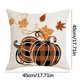thumbnail image 3 of Fiudx Ofertas Flash Del Día Funda De Almohada De Decoración Popular Para El Hogar, Cojín De Lino Con Hoja De Arce Y Calabaza Para Sala De Estar, Cojín Para Sofá, 3 of 3