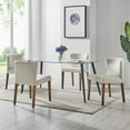 thumbnail image 5 of NPD Furniture Albie KD 20" Dining Side Chair in Cardiff Cream (Set of 2), 5 of 9
