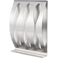 thumbnail image 2 of melotizhi Stainless Toothbrush Holder 3 Holes Holder 1 Holes Wall Mounted Holder With Self Adhesive Tape Multifunctional Storage Organizer, Silver, 2 of 7