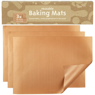 Pastry Tek Unbleached Paper Baking Paper Sheet - Precut, Silicone Coated - 4 inch x 4 inch - 1000 Count Box, Beige