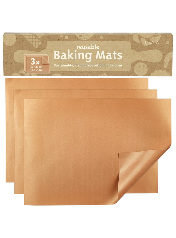 Durable Baking Film: 3 X Baking Paper, Reusable For Oven And Grill, Reusable