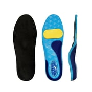 Jy Boutique Insoles,Trim to Fit Inserts with Superior Arch Support,Shock Absorbing Insoles for Women,Suitable for Walking Running Hiking,Blue(Size Women 7.5 to 9.5,EUR Size 39-42)