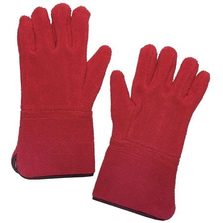 

Heat Resist Gloves Red XL Terry Cloth PR