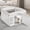 White, variant on SHOUFTW 24" Plastic Dog Playpen, 6 Panel Lightweight Portable Pet Pen for Indoor, Customizable Puppy Playpen, White