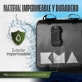 thumbnail image 4 of Portabicicletas KMA Tailgate Pad para Auto y Camioneta – Soporte Crash Pad 110 cm para 4 Bicicletas – Negro, 4 of 8