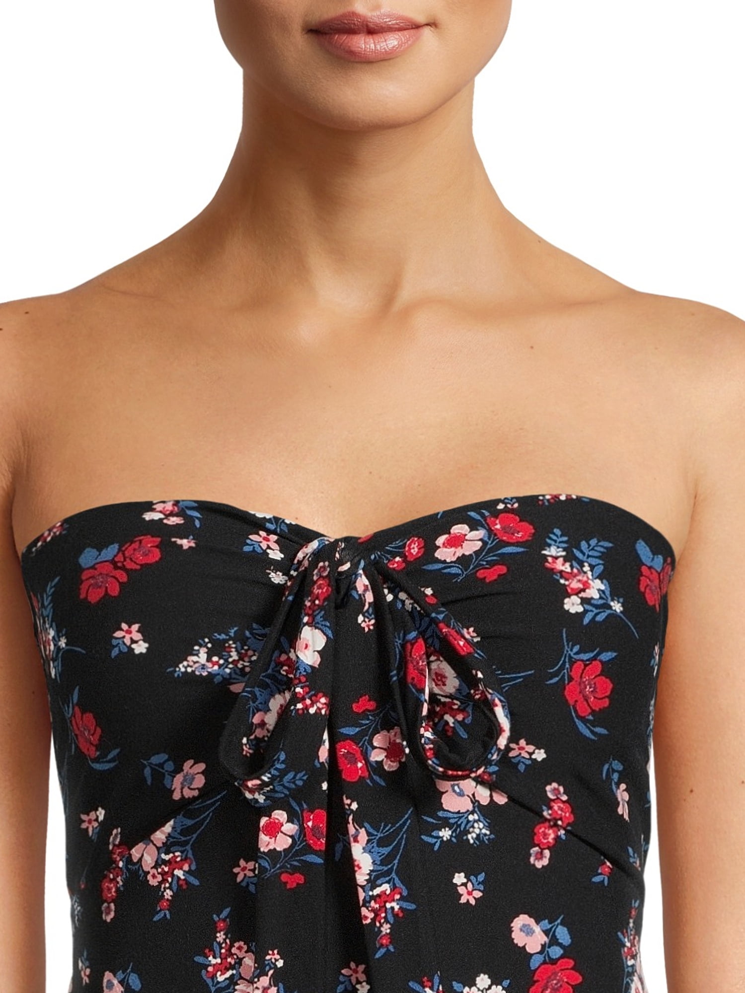 No Boundaries Juniors' Convertible Halter Top