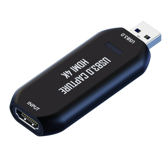 VIXLW Cam Link 4K, USB 3.0 HDMI Capture Card, External Camera Capture Card for DSLR, Camcorder, Action cam as Webcam, Stream and Record in 2K50 or 1080P 60FPS, Capture Ca