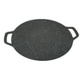 thumbnail image 2 of Korean BBQ Griddle,Korean BBQ Grill Pan Korean Grill Pan Round BBQ Griddle High Capacity, 2 of 7