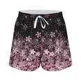 thumbnail image 4 of CALAFEBILA Cargo Shorts for Women Vintage Drawstring Casual Shorts for Women Plus Size with Pockets, 4 of 4