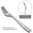 thumbnail image 4 of KOOMADE Stainless Steel 20-Piece Flatware Set for 4, Dishwasher Safe Silverware, 4 of 8