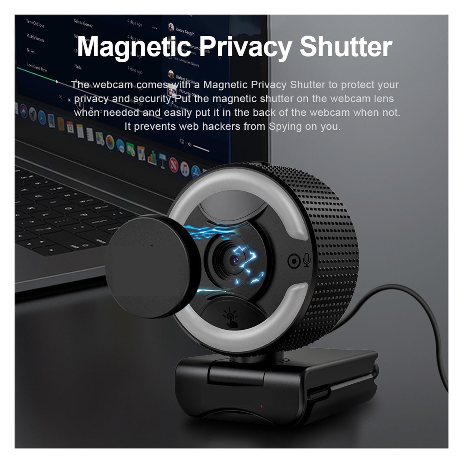 USB HD Webcam Autofocus Built-in Microphone 1920 X 1080P 30fps Web Cam Camera For Desktop Laptops Game PC For Conferencing ,Full Clarity