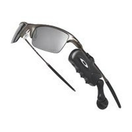 Zebra Oakley RAZRWIRE Bluetooth Eyewear - Headset - ear-bud - Bluetooth - wireless - pewter, black iridium