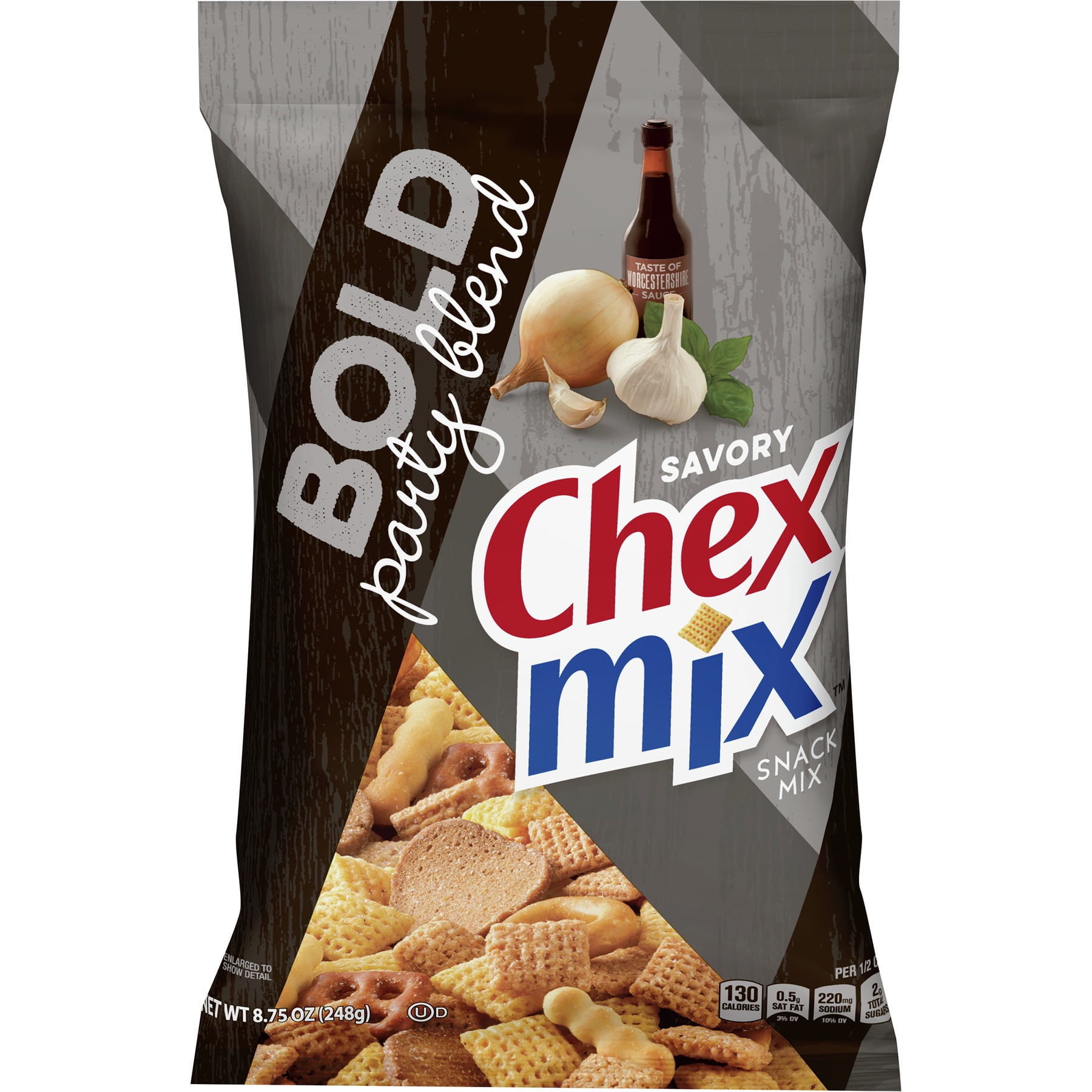 Chex Mix Savory Bold Party Blend Snack Mix, 8.75 oz