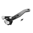 thumbnail image 1 of Bisagra de brazo de guía de rodillos para puerta corredera, lado inferior derecho, No.7H0843398AA para VW Transporter T5 2003-2015, Metal negro, 1 of 7