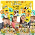 thumbnail image 4 of Cuphead Birthday Supplies Plates Decorations Decor Backdrop Banner Cake Topper Fans, 4 of 6