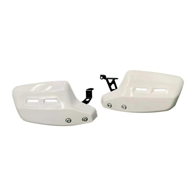 Protectores de manos para manillar de motocicleta, protección para palanca de freno de mano, fácil instalación, ligeros, para CL250 CL500 2023-2024 Blanco