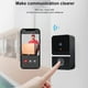 thumbnail image 5 of Timbres de Puerta con VíDeo Inteligente Timbre con VíDeo WiFi InaláMbrico con CáMara Timbre de Seguridad Inteligente DeteccióN de Movimiento PIR, 5 of 9
