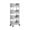 Gray#2, variant on Plastic Storage Rack on Wheels with 3 Tier Shelves Mobile Rolling Cart for Office Desk Dorm Room Under Table Small Bookcase with Hooks Multipurpose Organizer for Kitchen Bathroom Classroom Pink