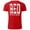 Red, variant on Patriotic On Fridays We Wear Red Remember Everyone Deployed Graphic Short Sleeve T Shirt Mens Veteran Appreciation Casual Loose Fit Memorial Daily Wear Top,Red,L