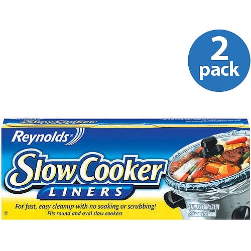 Reynolds Slow Cooker Liners, 4 ct (Pack of 2)