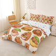 thumbnail image 3 of Erosebridal Ramen Capybara Duvet Cover Set for Kid, Cute Cartoon Animals Bedding Full, 3pcs, No Comforter, 3 of 5