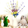 thumbnail image 6 of 3Pcs Easter Decorations Egg Picks Berry Stem Artificial Spring Floral Pick Decor for Home Vase Table Centerpieces, 6 of 9