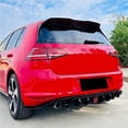 thumbnail image 5 of Rear Bumper Diffuser Lip with / no LED Brake / Parking Indicator Light for Volkswagen Golf 7 MK7 2013-2016 Base Version, 5 of 5
