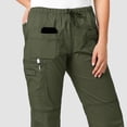 thumbnail image 4 of Wink WonderFLEX Women's Faith Multi-Pocket Cargo Scrub Pant, Forest Green, XL, 4 of 5
