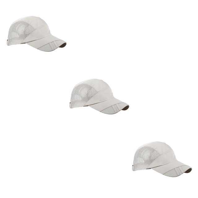 Qarigey Men Hat Clothing Accessory Sunshade Breathable Headgear Mesh Adjustable Outdoor Baseball Sport Drying Summer Quick Caps Type1 NO1