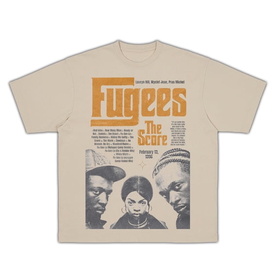 Fugees T-shirt, Ready Or Not, Golden Era Boom Bap Hip Hop Shirt