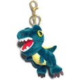 thumbnail image 3 of Plush Dinosaur Stuffed Animals Tyrannosaurus Rex Keychains Ornaments Pendant Key Ring Blue, 3 of 4