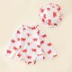 thumbnail image 4 of Niños Sombreros de Verano para Niñas Traje de Baño Unido Impreso con la Mitad de Cremallera para la Playa Y la Piscina, Niñas Traje de Baño de Dos Piezas para 6 Meses a 3 Años, 4 of 9
