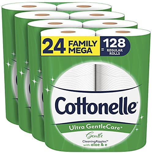 Cottonelle Ultra GentleCare Gentle Toilet Paper with Aloe & Vitamin E