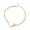 C, variant on Dainty Bracelets for Women Personalized Initial Bracelet Gold Plated Titanium Steel Letter Bracelet Dainty Titanium Steel Bracelet Delicate Disc Name Bracelet for Women Girls