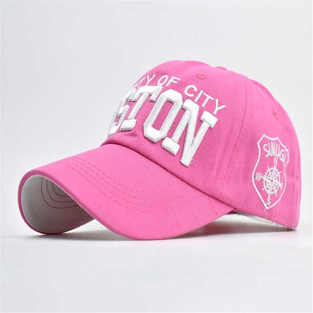 Visors Women Men Adjustable Hats Distressed Denim Letter Embroidered Baseball Cap Topee Baseball Caps