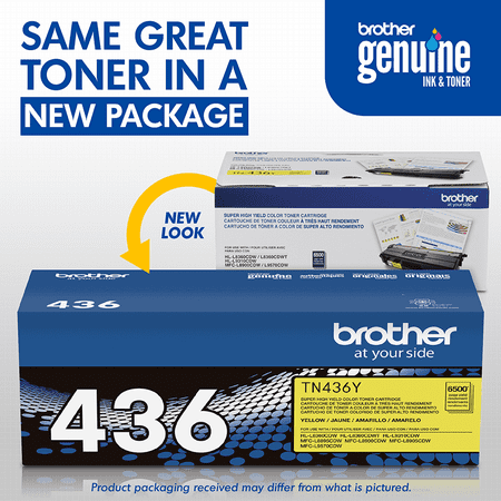 Brother - TN436Y Super High-Yield Toner Cartridge - Yellow
