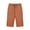 Coffee, variant on Womens Capris Pants High Waist Drawstring Comfy Casual Pants Lightweight Trousers Buttons with Pockets | Knee Length, Lightweight, Breathable, Business, Casual, Beach