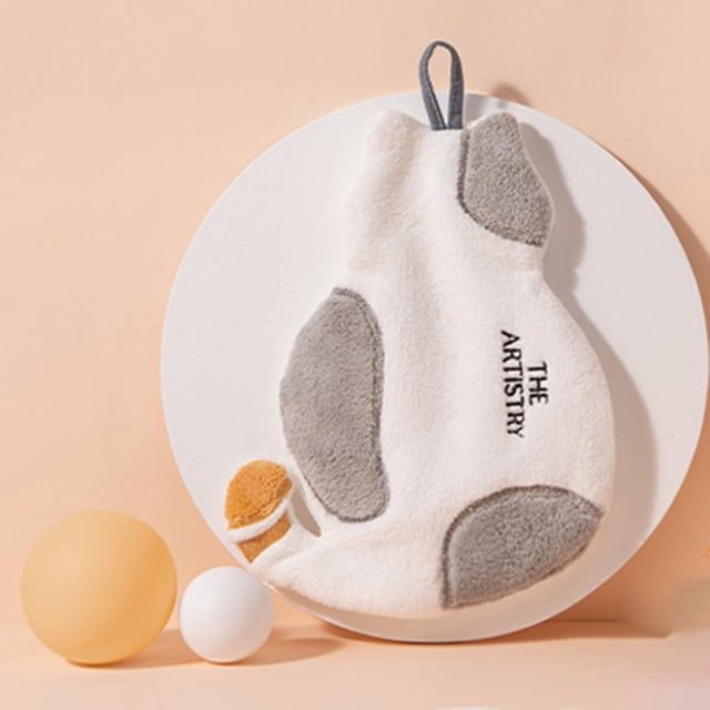 Toal de Mano para El Hogar, Paño de Baño de Secado Rápido, Toals para , Toal Colgante, Toal de Baño para Dormitorio, Sa de Estar, Reg Gris Baoblaze Toallas de baño