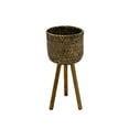 thumbnail image 3 of Sagebrook Home 13574-03 S/2 BAMBOO PLANTERS ON STANDS, 3 of 4